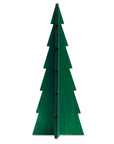 Tannenbaum White Wood Tree Set (14 Inch) — Bundle - Green Color | Image 4 | From the Tannenbaum Collection | Skillfully crafted with natural plywood for long lasting use | Available in white color | texxture home