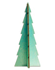 Tannenbaum Wood Trees (17 Inch) - Green Color | Image 4 | From the Tannenbaum Collection | Elegantly crafted with natural plywood for long lasting use | Available in white color | texxture home